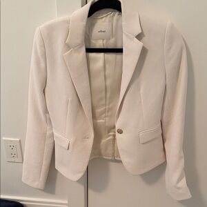 Wilfred Etiquette Cream Blazer for Women